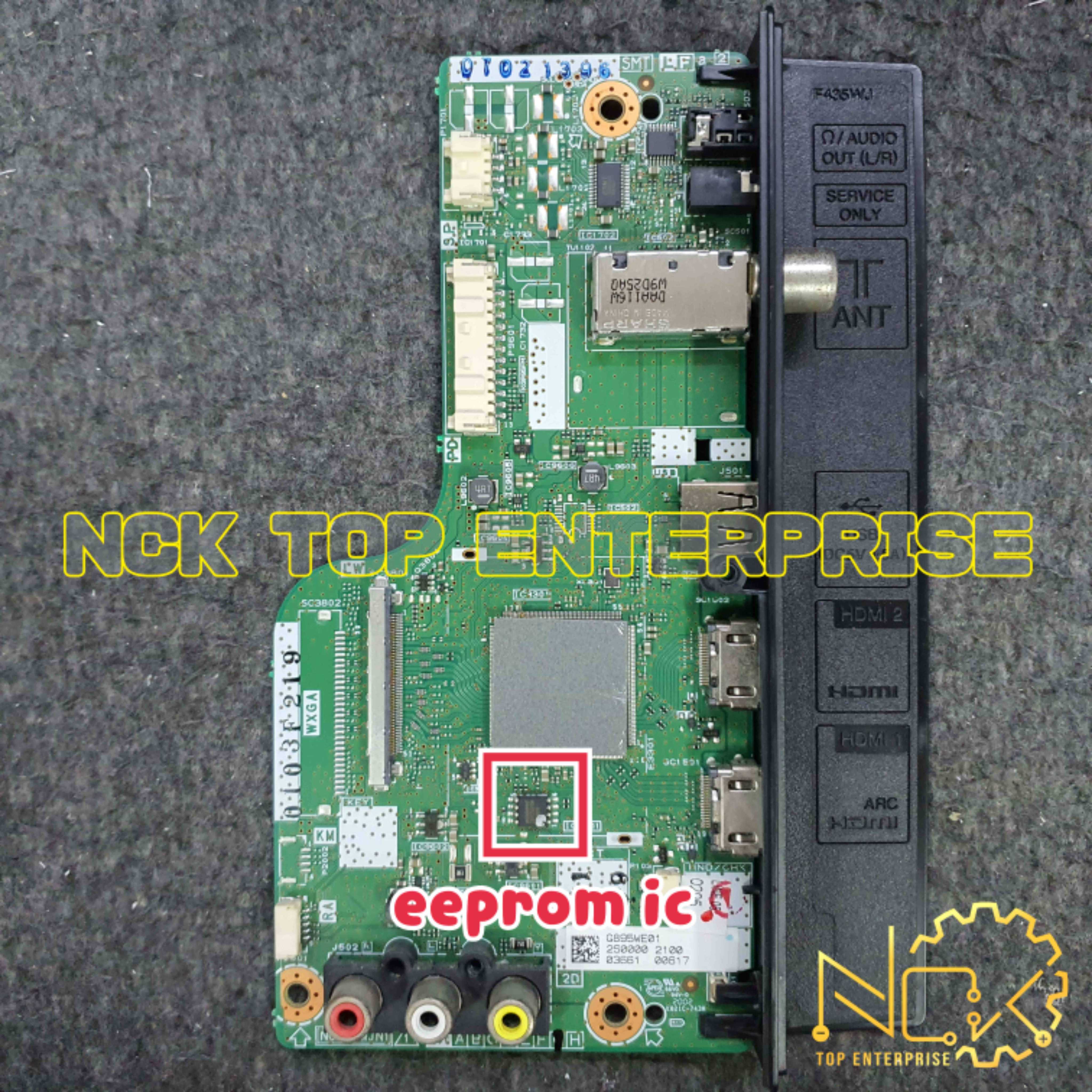 SHARP 2T-C50AD1X EEPROM BIOS FIRMWARE 25Q128 Q895WE01