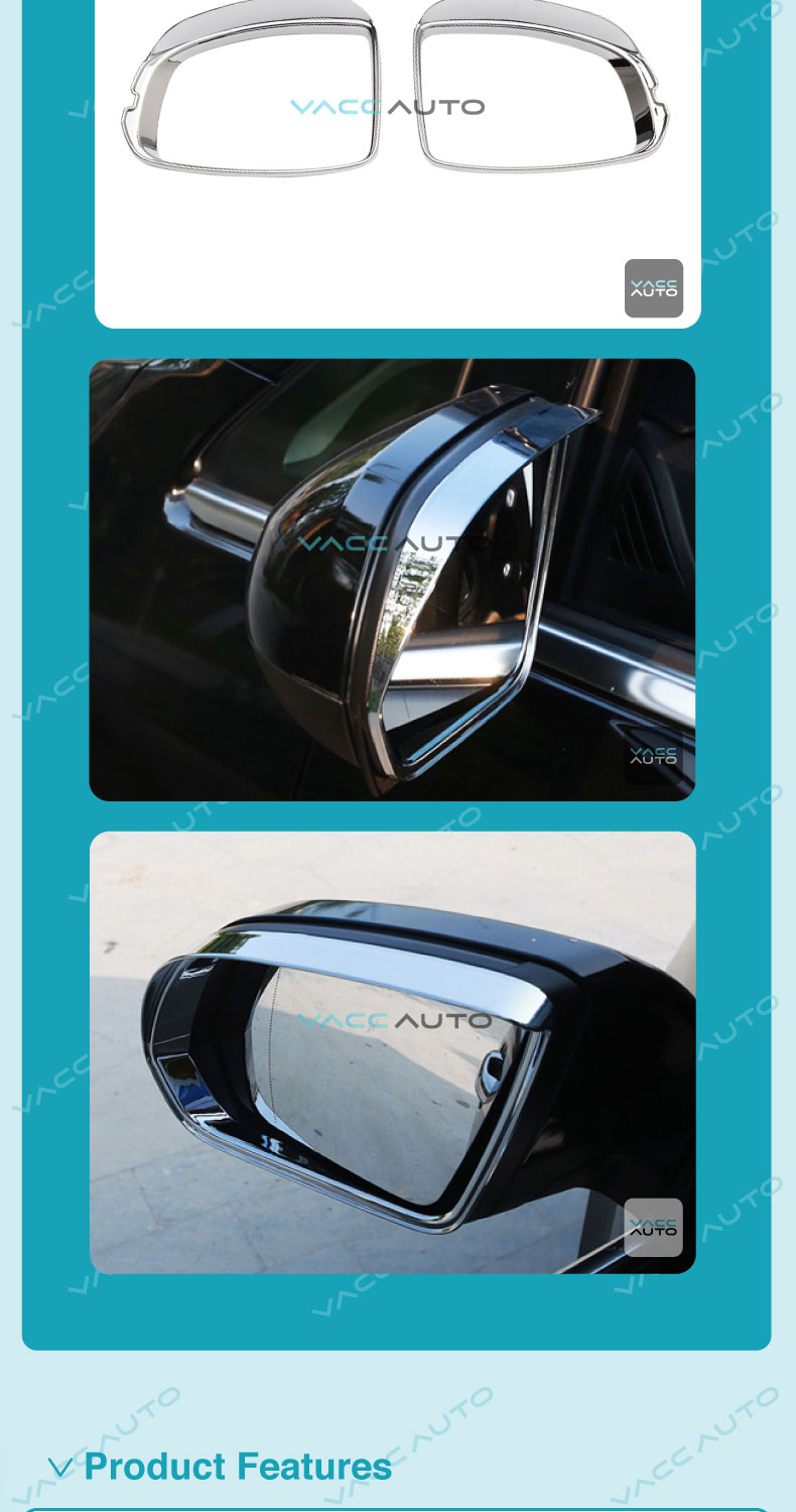 Honda BRV Side Mirror Carbon Chrome Frame Side Door Rearview Mirror ...