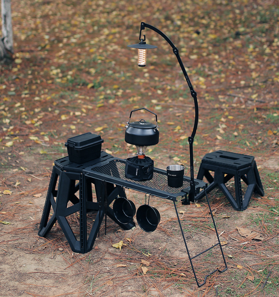 Military Style Camping Stool Outdoor Foldable Chair Folding Sleeve Bag ...