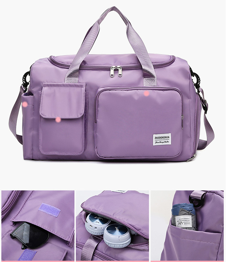 48cm x 28cm Sport Duffle Bag Waterproof Gym Travel Large Luggage Bag ...