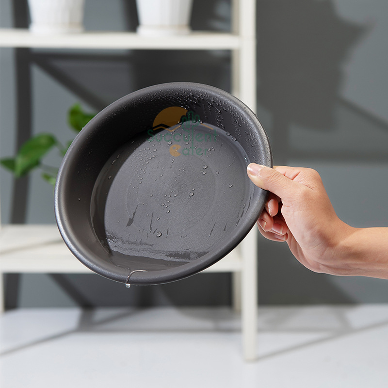 (Small) Round Plastic Pots Short Pasu Bunga 矮体圆塑料花盆 | Shopee Malaysia