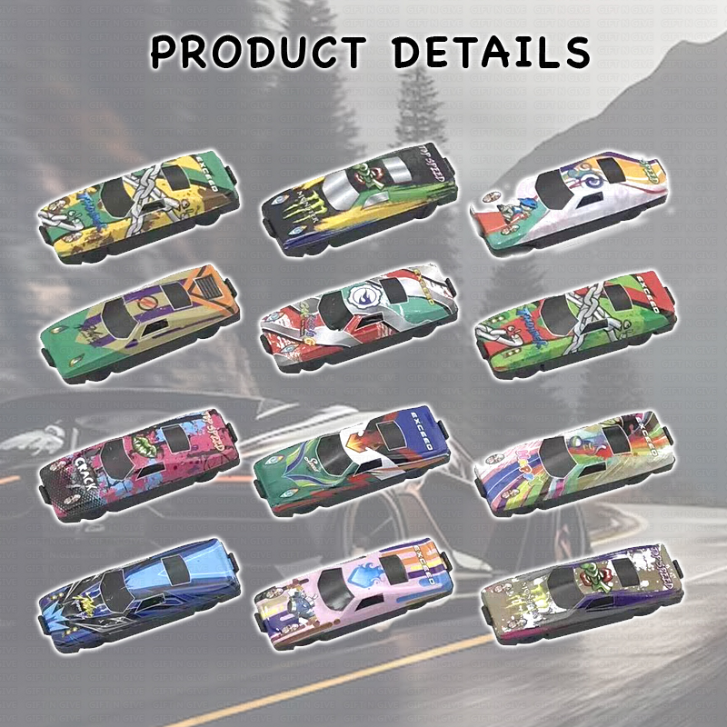 10PCS 15PCS Die Cast Metal Alloy Racing Sports Cars Race Car Vehicle ...