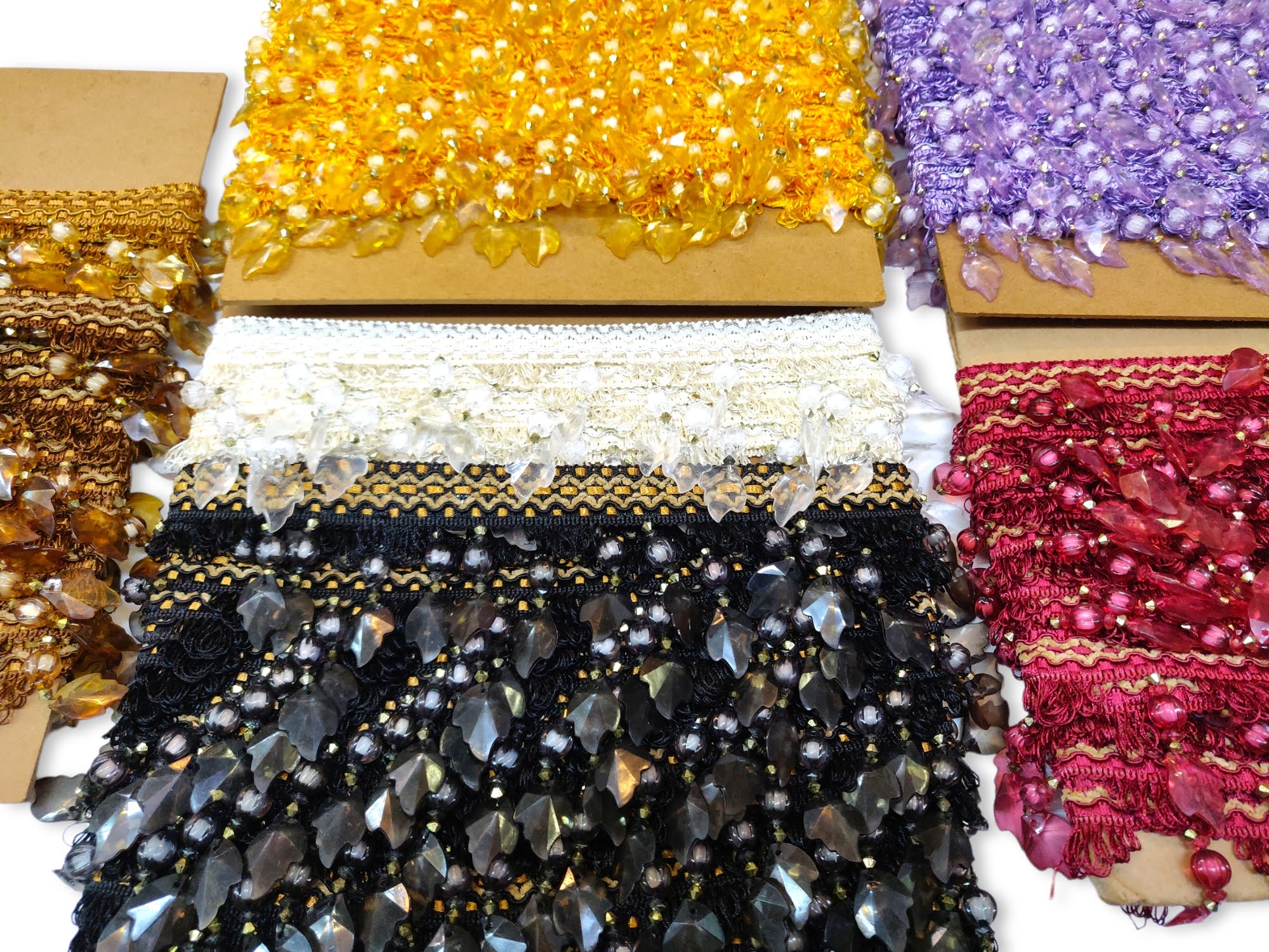 { STOCK CLEARANCE } Renda Kristal / Renda Hiasan Bentuk Daun | Shopee ...