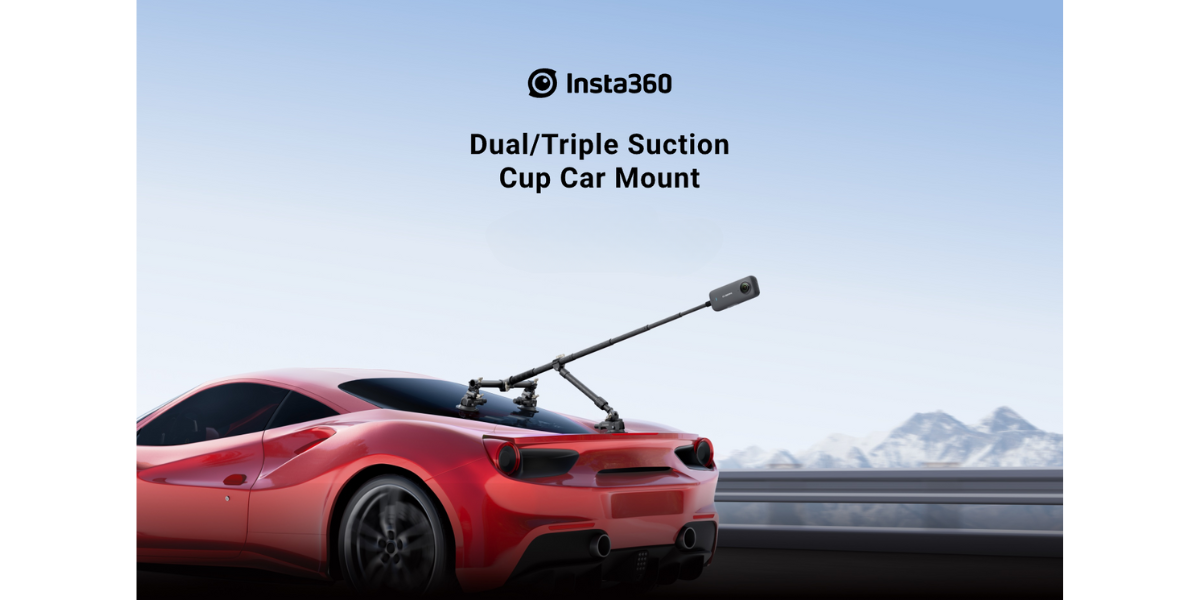 Insta360 Dual/Triple Suction Cup Car Mount