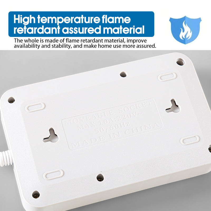 Extension Electric socket 4 Power Socket Extension wire USB Ports wayar ...