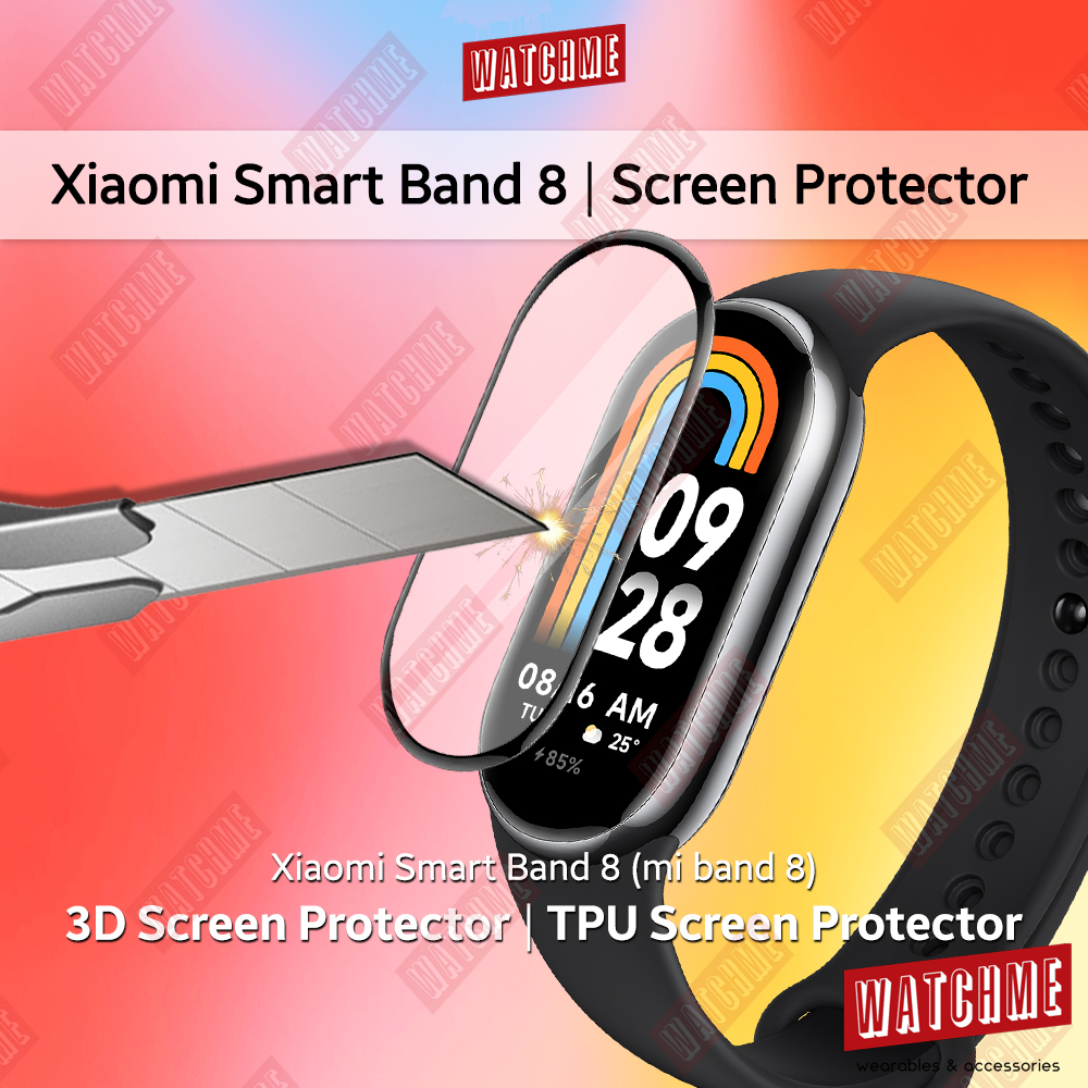 Screen Protector Film Xiaomi Mi Band 8 Active/mi Band 8 - Temu