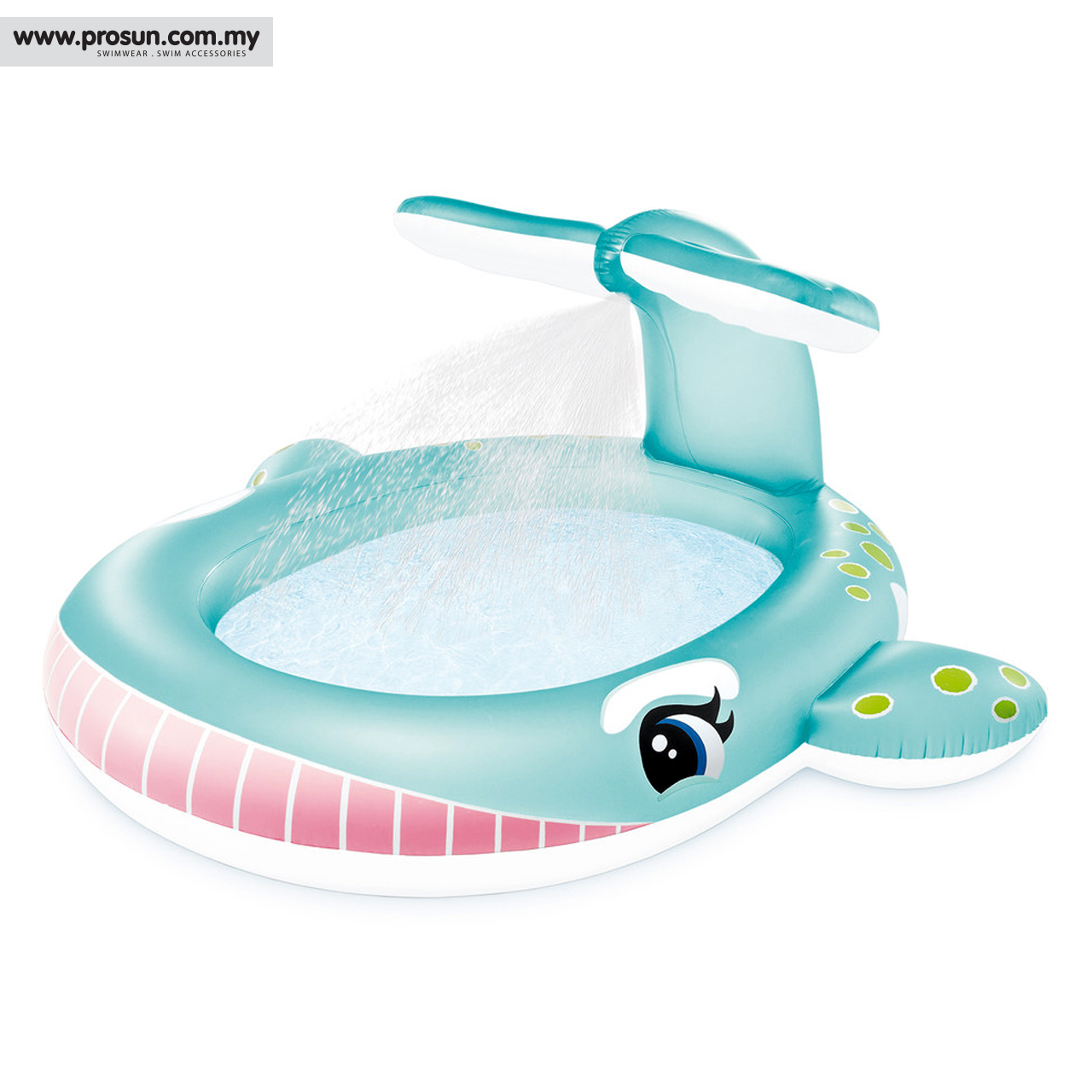 Prosun Intex Whale Spray Pool Inflatable Swimming Pool Children Age 2 ...