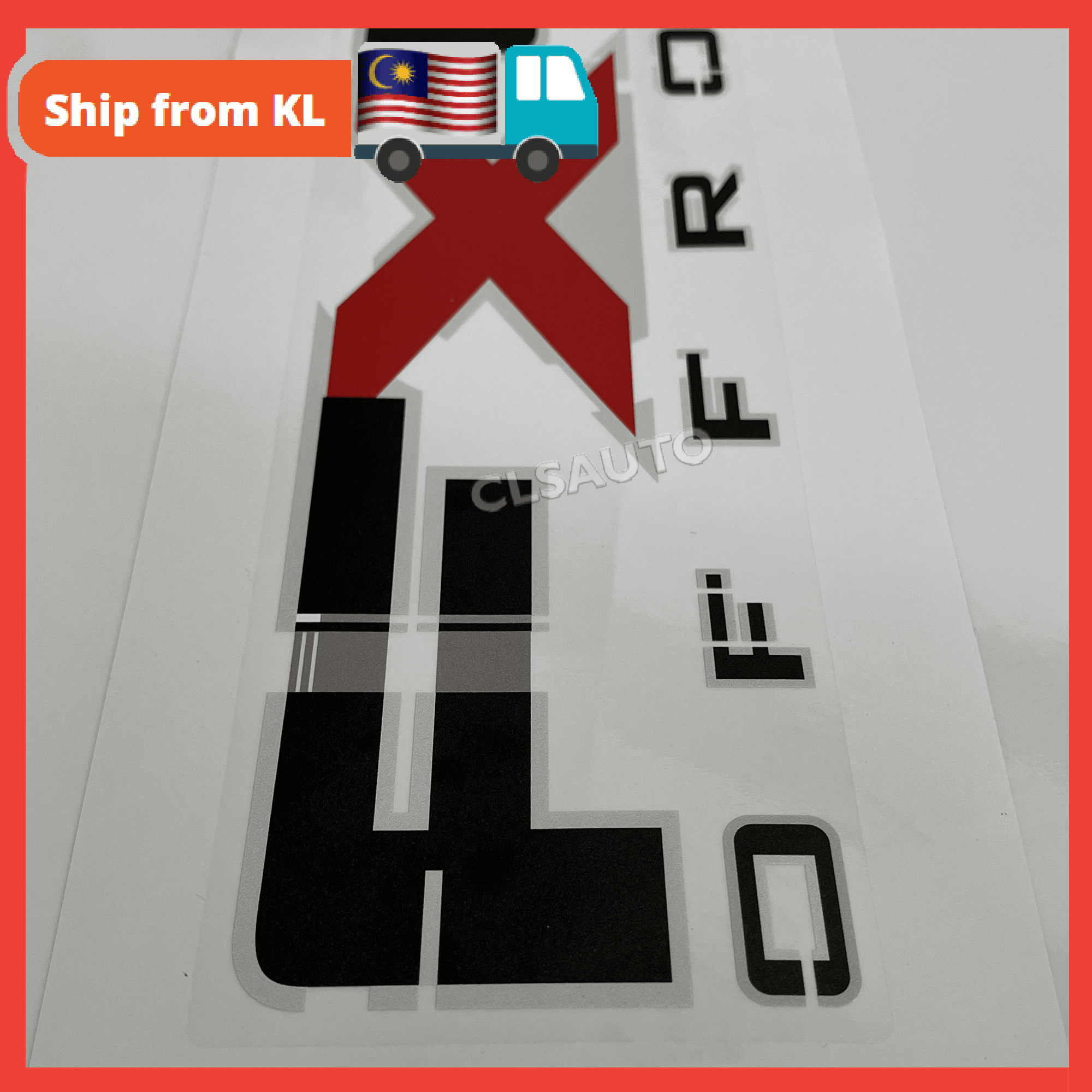 4X4 Car Sticker Hilux Ranger Raptor Wildtrak Triton Navara DMAX Pickup ...