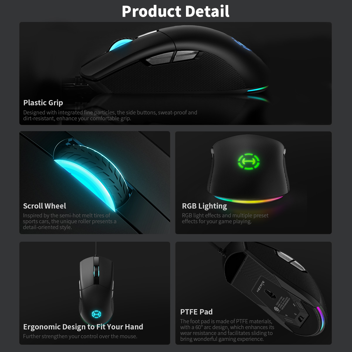 Edifier Hecate G4M Wired Gaming Mouse | 16000DPi | 7 Programable ...