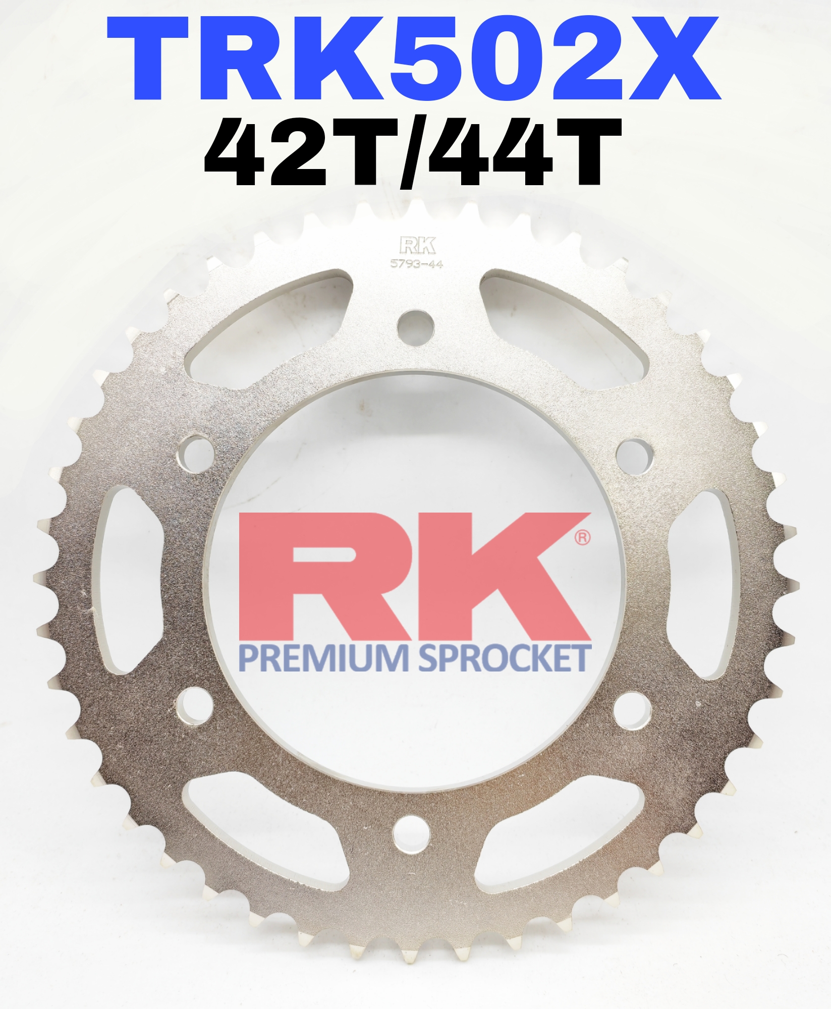 RK Sprocket Set Benelli TRK502X RK525 KRX X-Ring Rivet Black / Gold ...