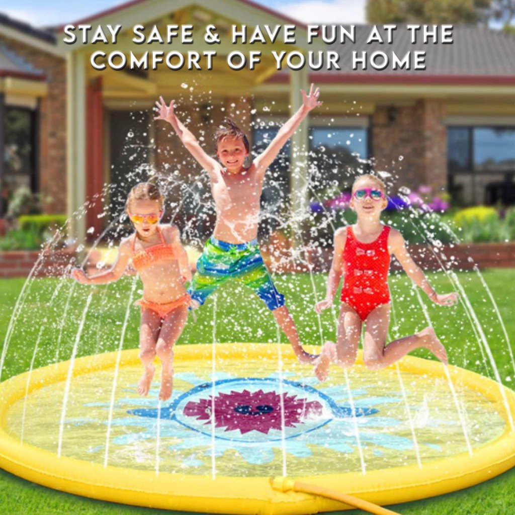 Splash Pool Swimming Pool Sprinkle Fountain Pad Sprinkler for Indoor ...