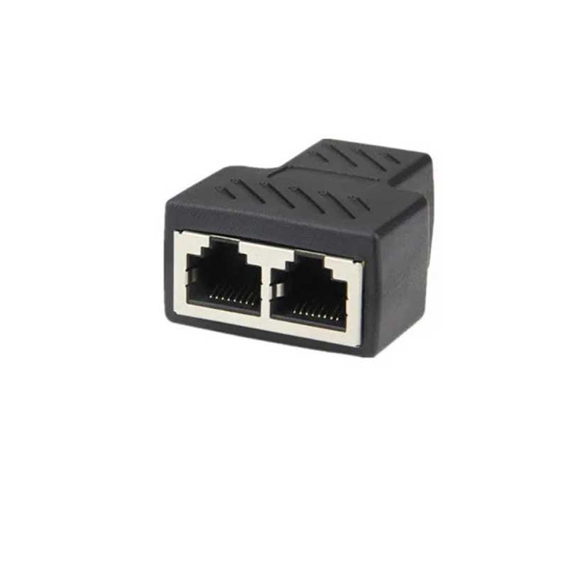 Network Rj45 Cat5 Cat6 Cable Port Network Cable Splitter Extender Plug ...