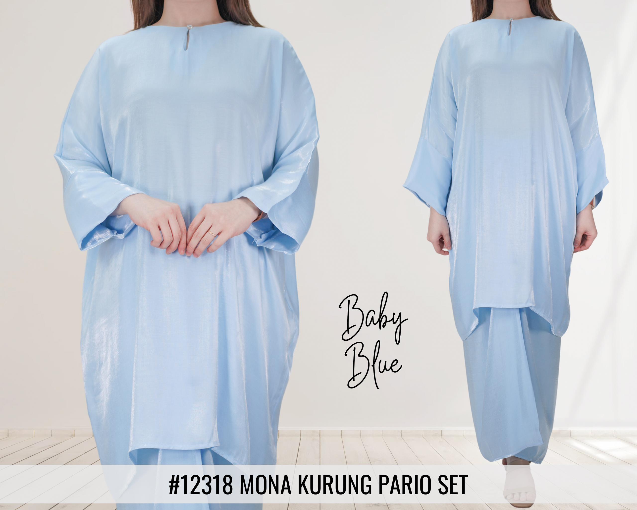 JJ COUTURE Mona Kurung Pario Set(Baju & Skirt) | Shopee Malaysia