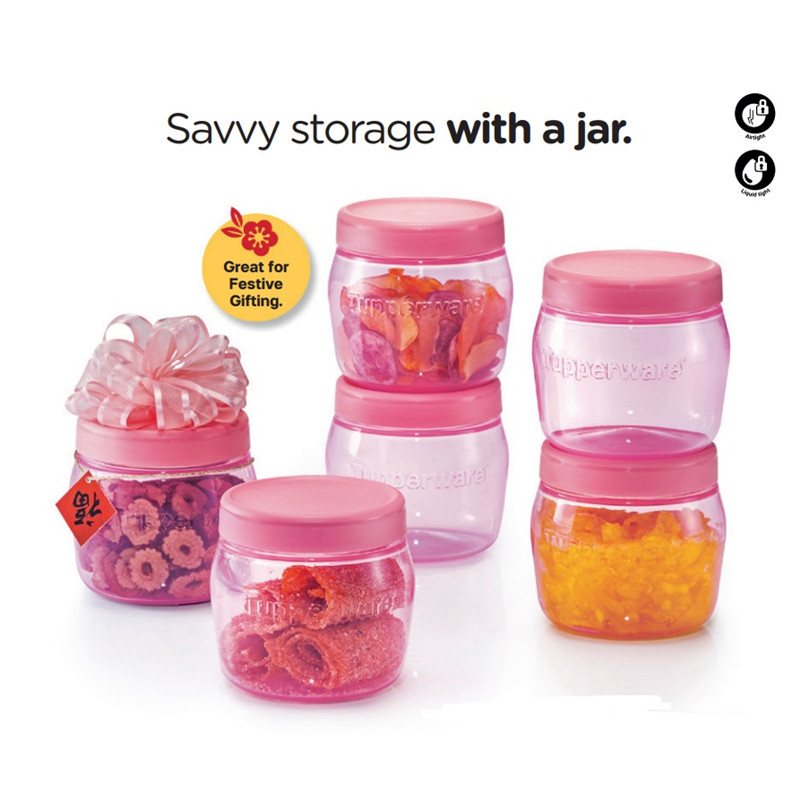 Tupperware Universal Jar 4.5L/3L/825ml/325ml (1 unit/2 unit) | Shopee ...