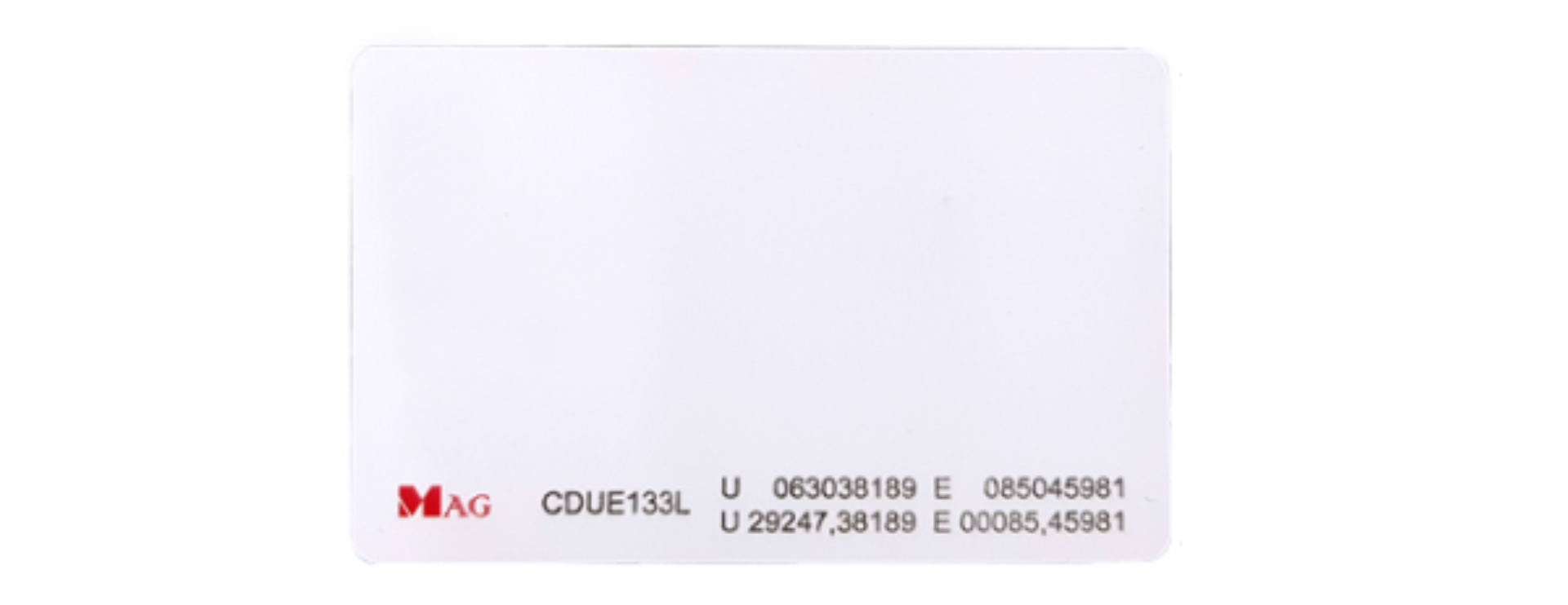 MAG Barrier XClone Encrypted Dual Frequency Card UHF 919MHz + ID EM ...
