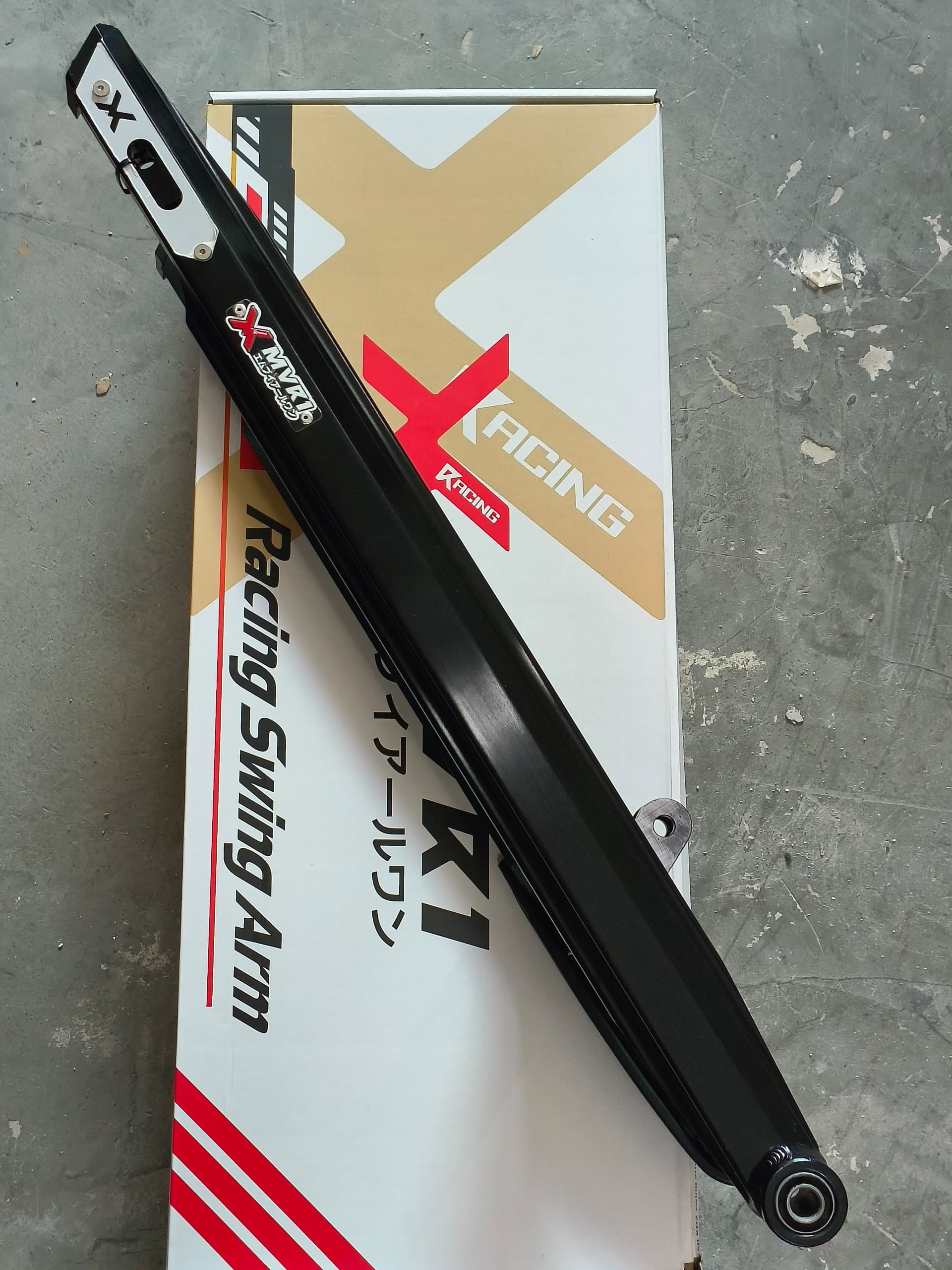 MVR1 Swing Arm Honda Rs150 Black Colour Extra 1 Inch Swingarm Rs150 ...