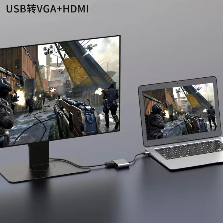 USB Type C To HDTV VGA HDMI Port Hub Female Converter Cable Adapter OTG ...