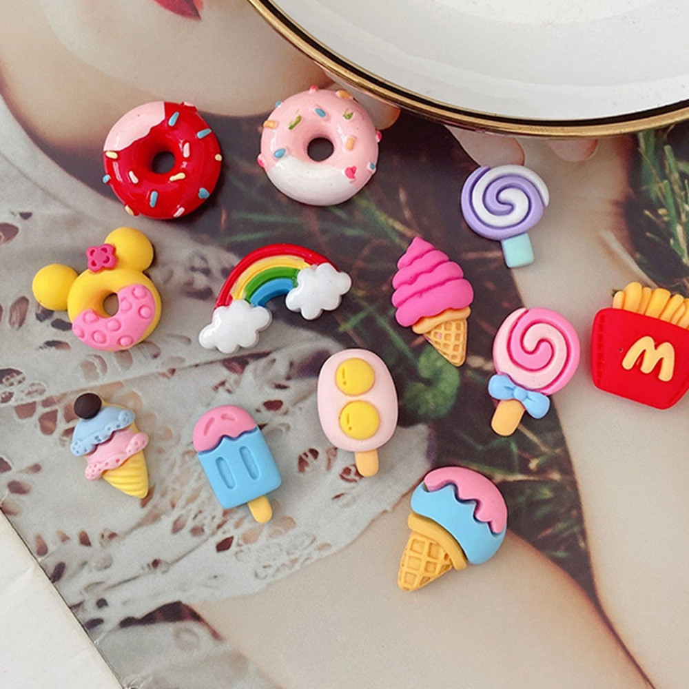 3D Cream Glue Sticker Resin Decoration Notebook Sticker Cartoon ...