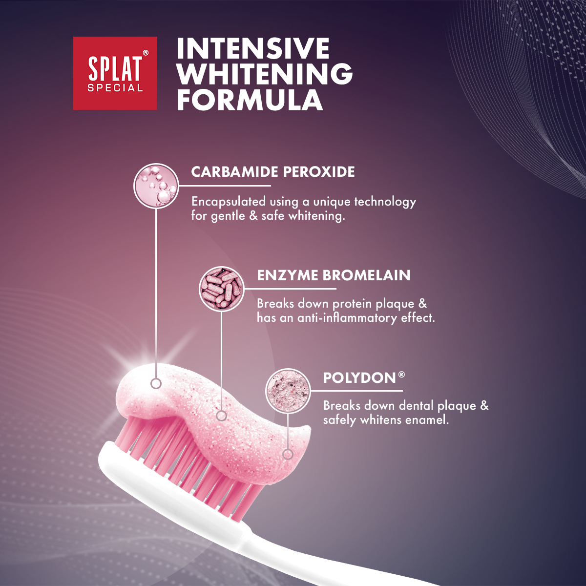 SPLAT Extreme White Toothpaste Intensive Teeth Whitening, Protection ...
