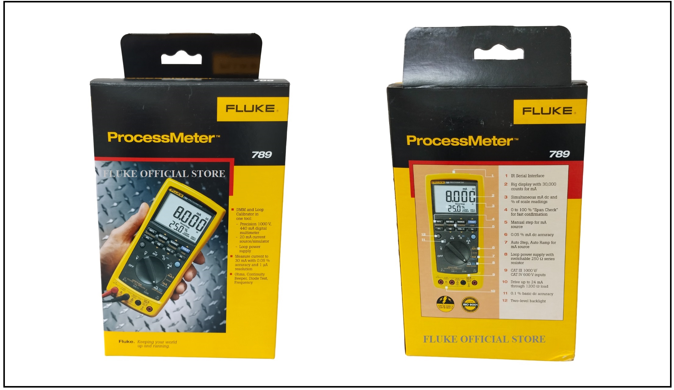 Fluke 789 ProcessMeter with built-in 24v Loop Power | Shopee Malaysia