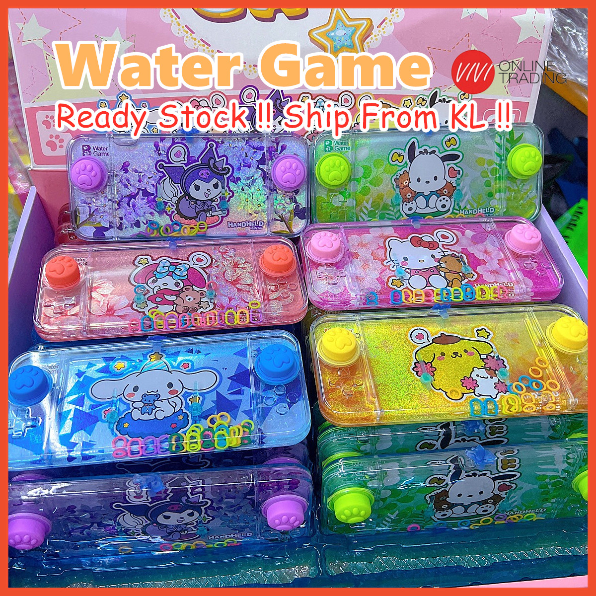 Water Game Machine Funny Ability Develop Challenge Ring Childhood ...