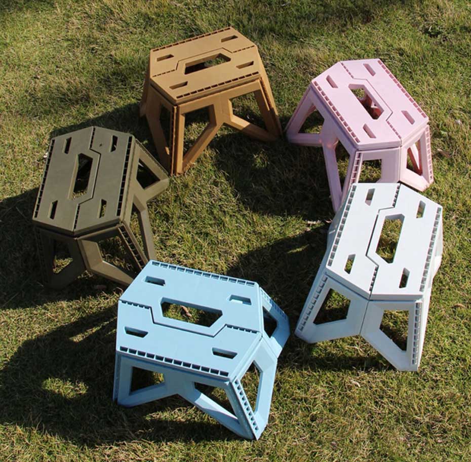 Military Folding Stool Outdoor Camping Chair Army Foldable Step Stools ...