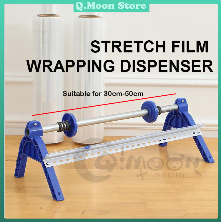 Q Moon Stretch Film Wrapping Dispenser 50cm Stretch Film Wrapping Shelf ...