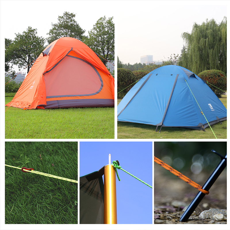 4M Camping Tent Rope Tali Khemah Tali Polyester Reflective Wind Rope ...