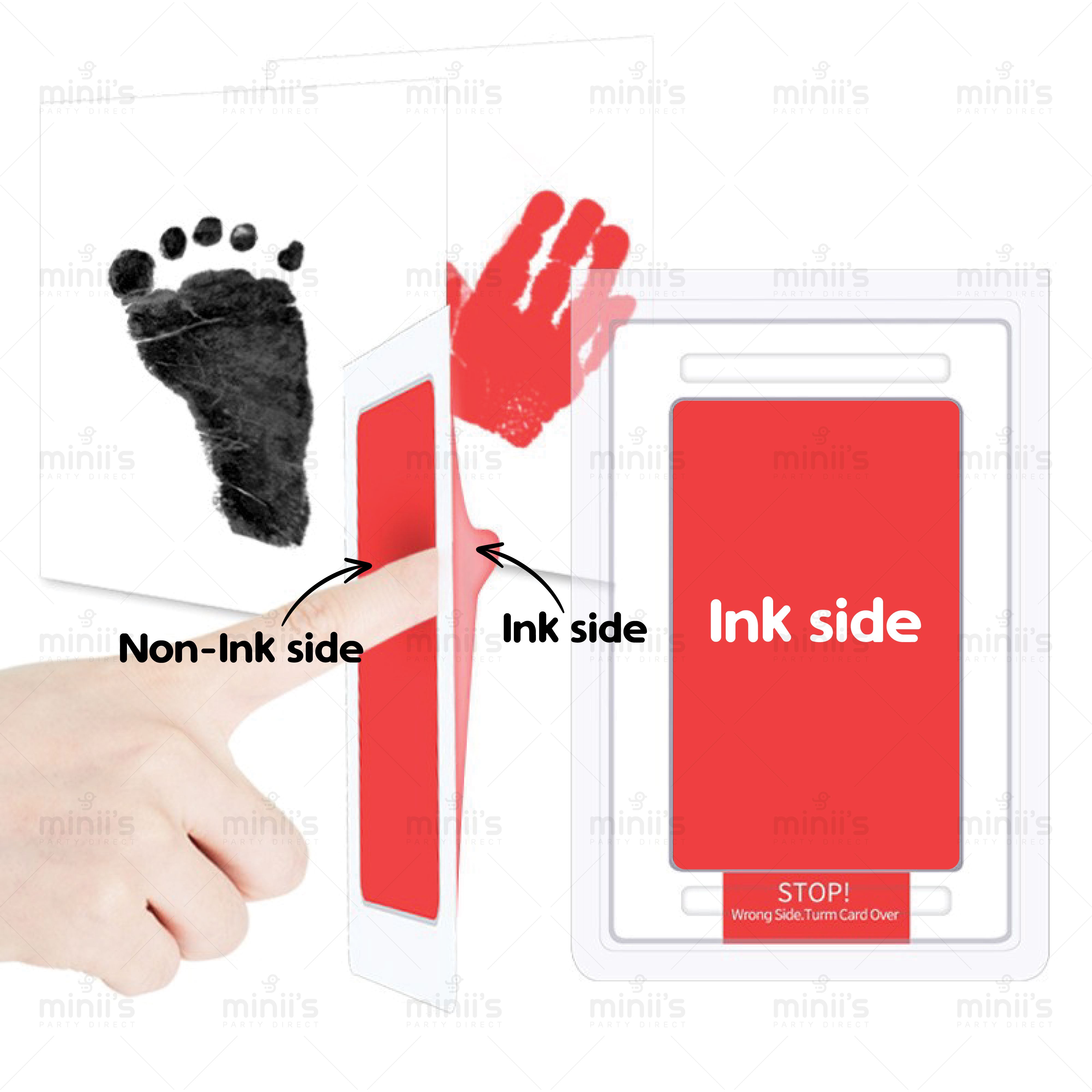 MINIIS Quick and Easy Baby Care Non-Toxic Ink Non touch Inkless Baby ...