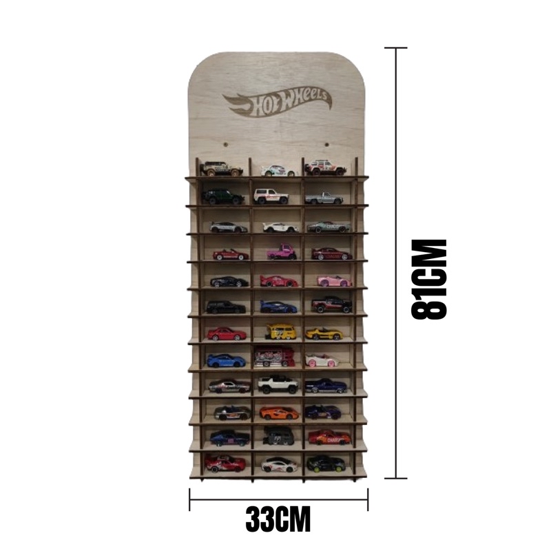 HOTWHEEL RACK DIY 36SLOT SCALE 1/64 | Shopee Malaysia