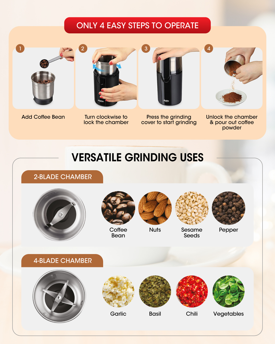 Titlis French Press Coffee Maker Borosilicate glass Coffee Plunge Tea ...
