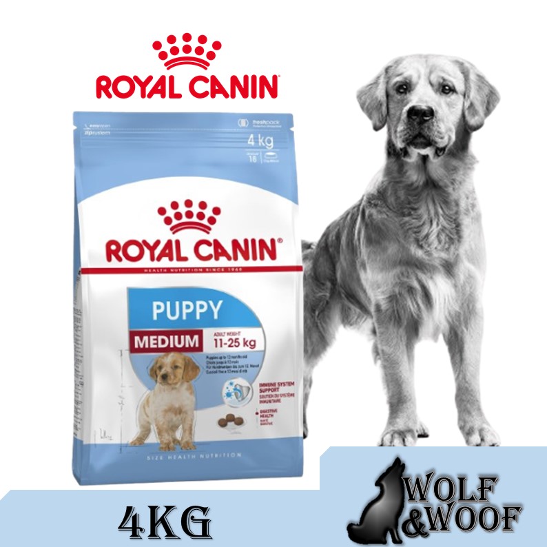 Royal Canin Dog Dry Food 4kg (Medium Adult / Medium Puppy / Mini Puppy
