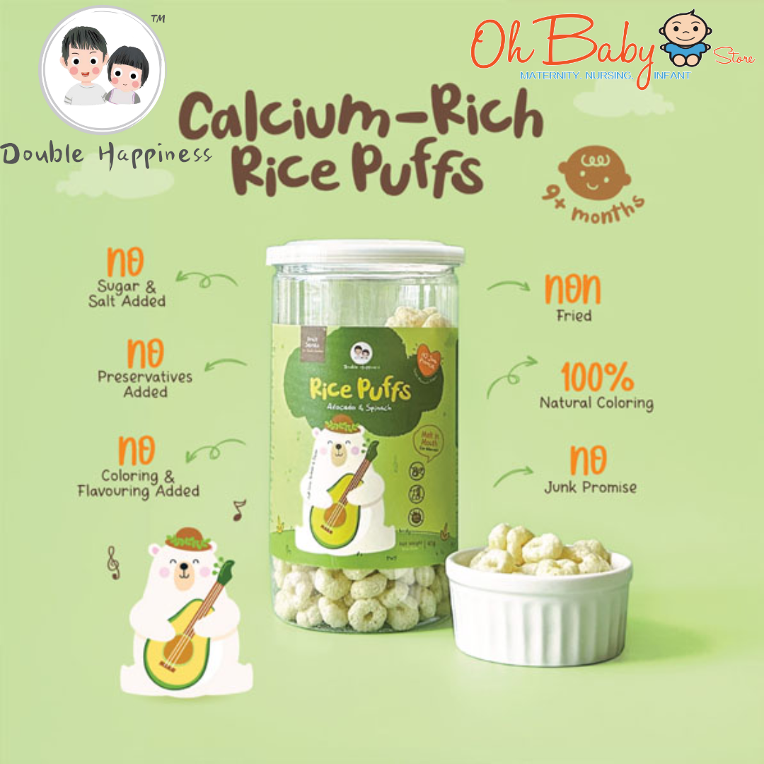 Double Happiness Baby Rice Puff 9month+ | Shopee Malaysia