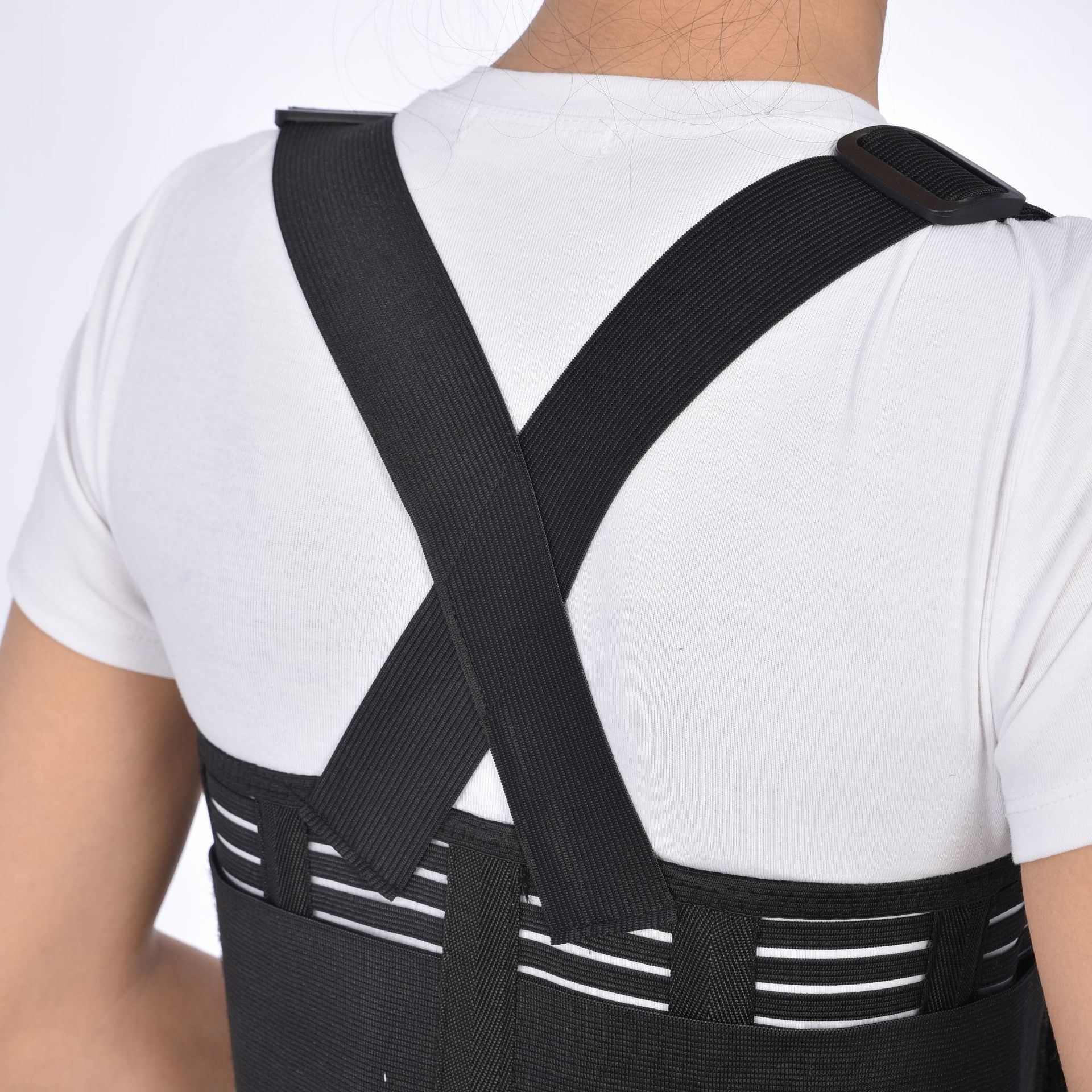 Chest Support Brace Dislocated Ribs Fixation Strap Adjustable Back ...