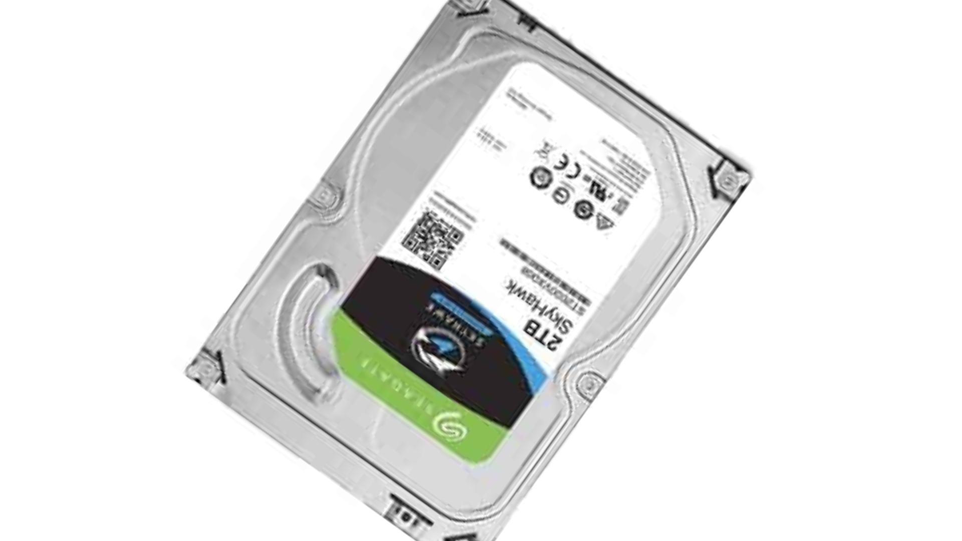 Disque Dur Surveillance Seagate SkyHawk 2TB – 3,5 Pouces, SATA 6 Gb/s, 64 Mo Cache – Pour Systèmes De Vidéosurveillance, 24/7