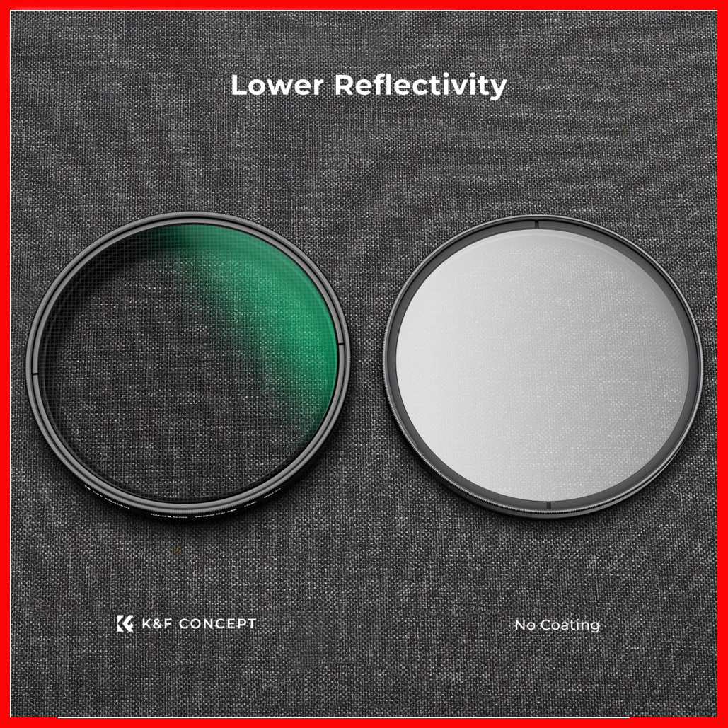 K&F Concept Variable Star filter 4 & 8 Nano-C effect filter for video ...