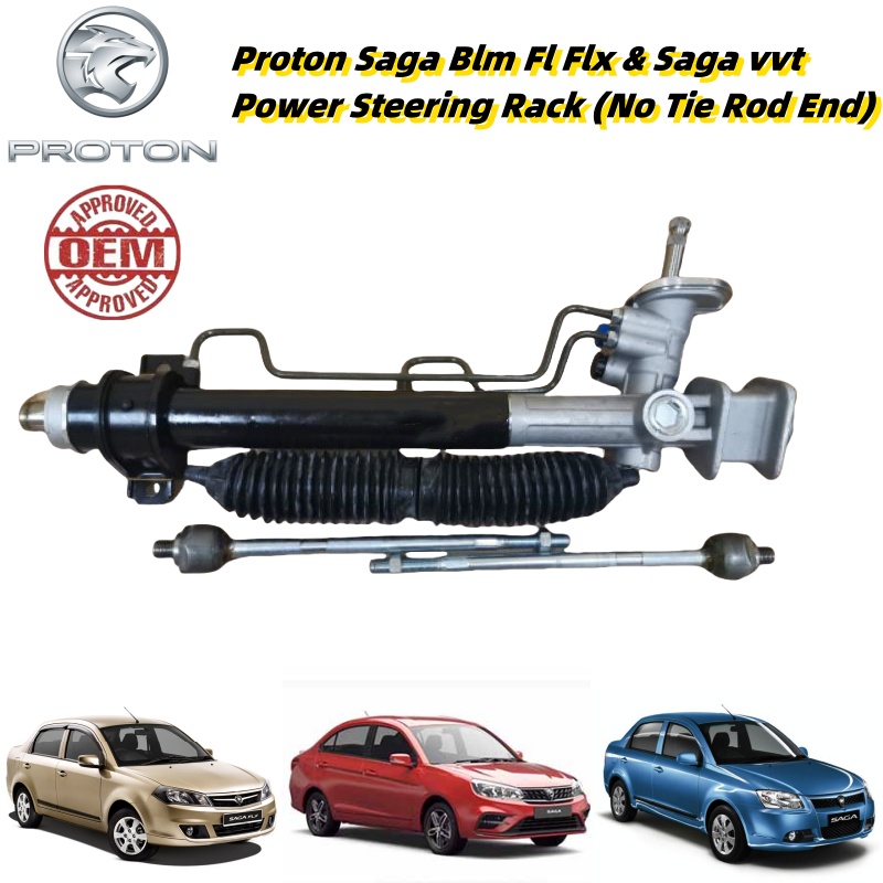 Proton Saga Blm Fl Flx & Saga vvt Power Steering Rack (No Tie Rod End ...