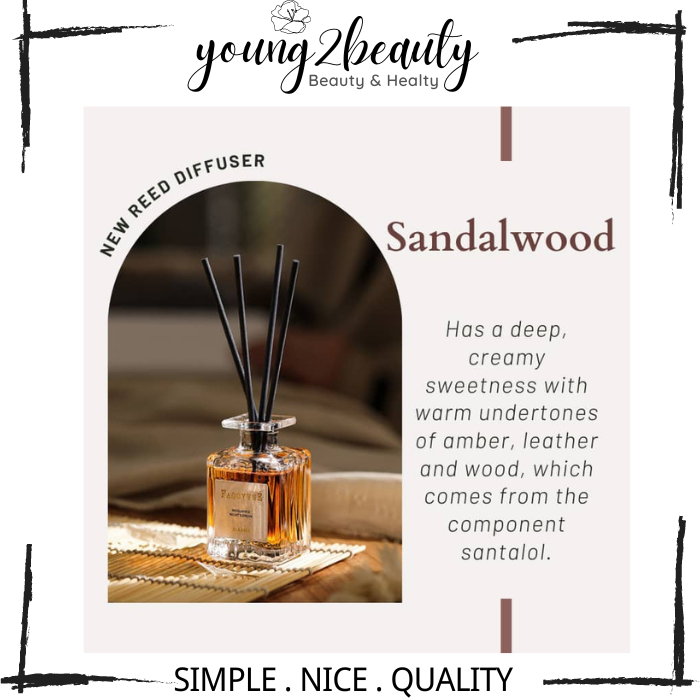Essential Oil Reed Diffuser Room Fragrance Aromatherapy Aroma Diffuser ...