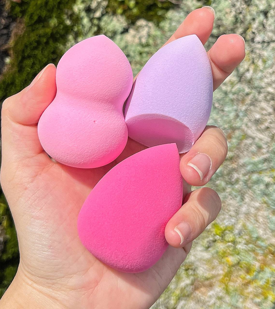 【borong】【ready stock】RM0.90/1 PCS kiss lovely 12 beauty blender 4PCS