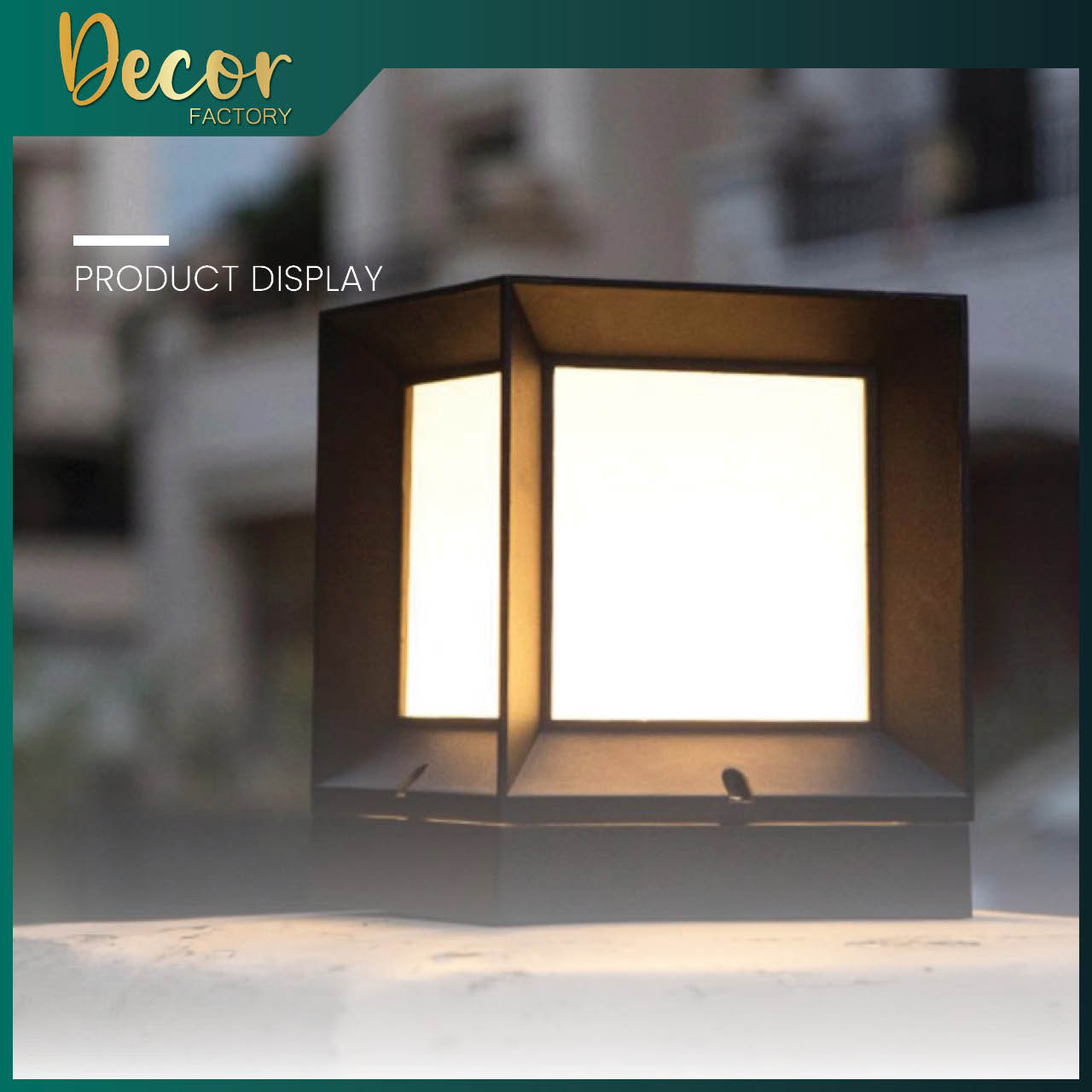Modern Outdoor Gate Light 4