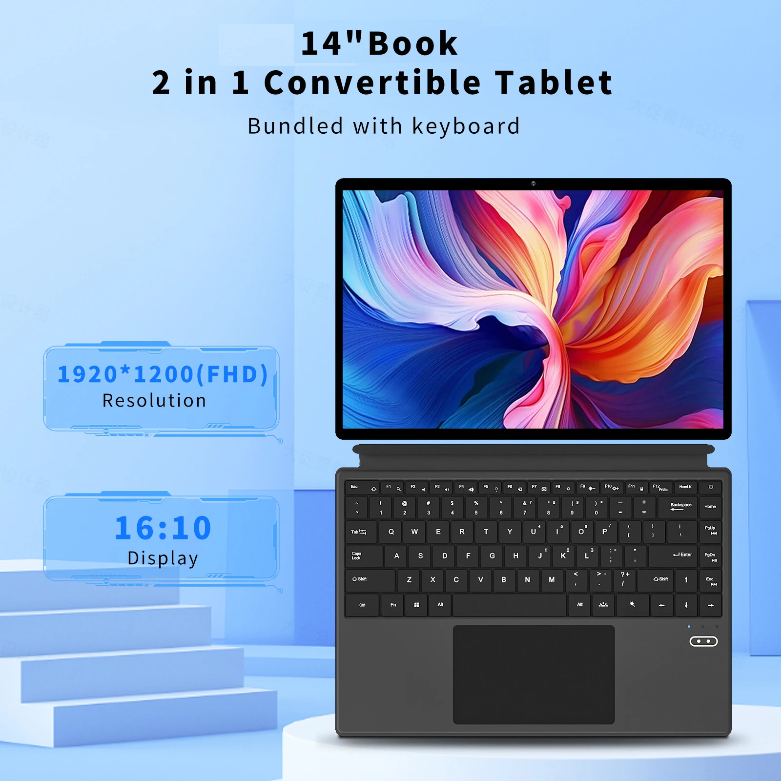 2025 ORE WP3 Intel N100 Windows Tablet 16GB DDR5 RAM 2TB SSD Computer ...