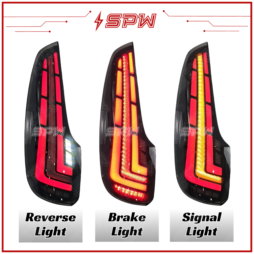 Perodua Myvi (2011-2017) V3 Lagi Best Icon LED Tail Lamp Tail Light DRL ...