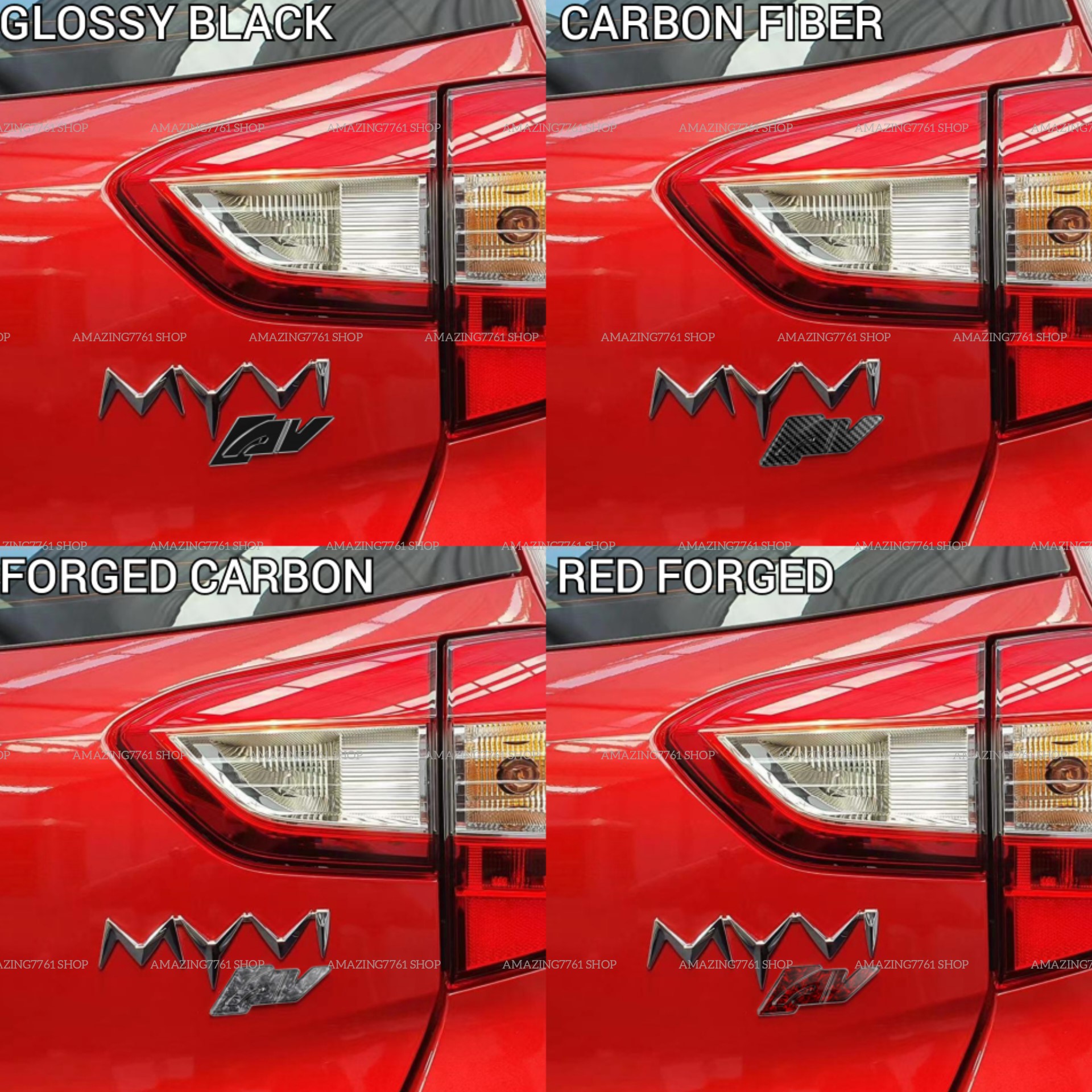 AMAZING PERODUA MYVI GEN3 FL MG3 2018-2024 CAR AV SPEC LOGO EMBLEM ...