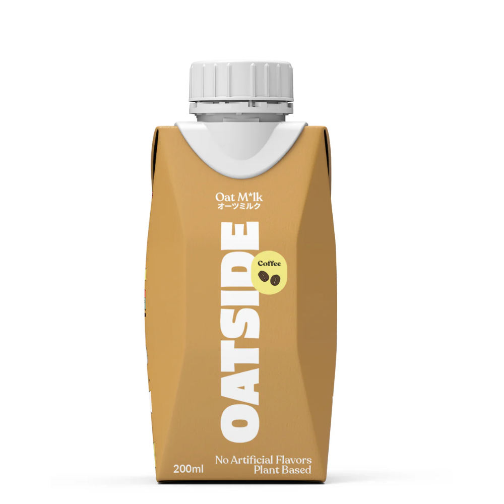 OATSIDE Coffee Oat Milk Latte 200ml x 24 Dairy Free, Creamy, Lactose