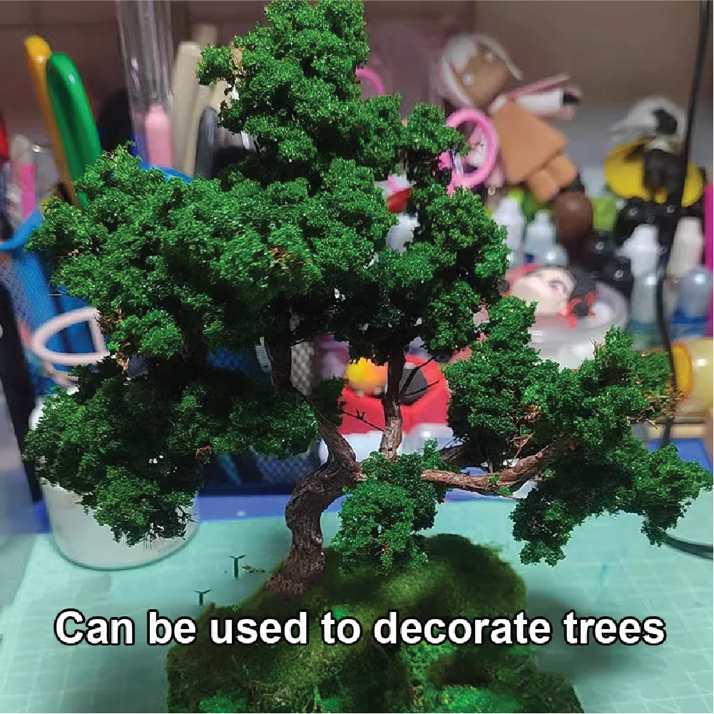 Sponge Tree Powder - Landscape / Diorama Material DIY Handmade | Grass ...