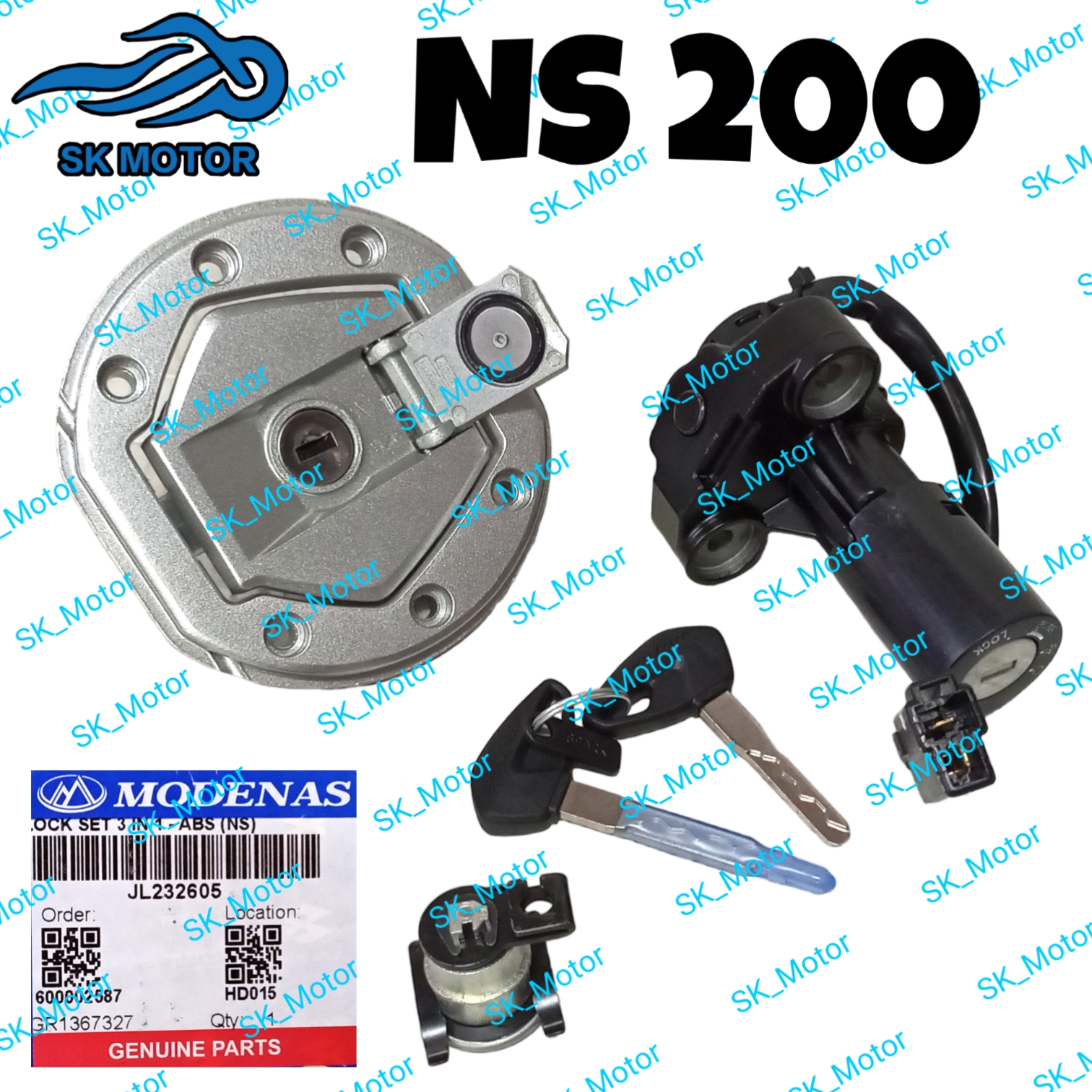 Pulsar ns 200 lock deals set price