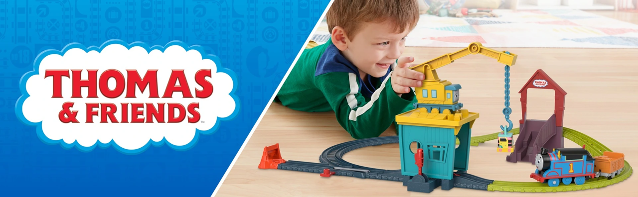 Thomas And Friends Motorized Thomas Fix ‘Em Up Friends | Carly & Sandy ...