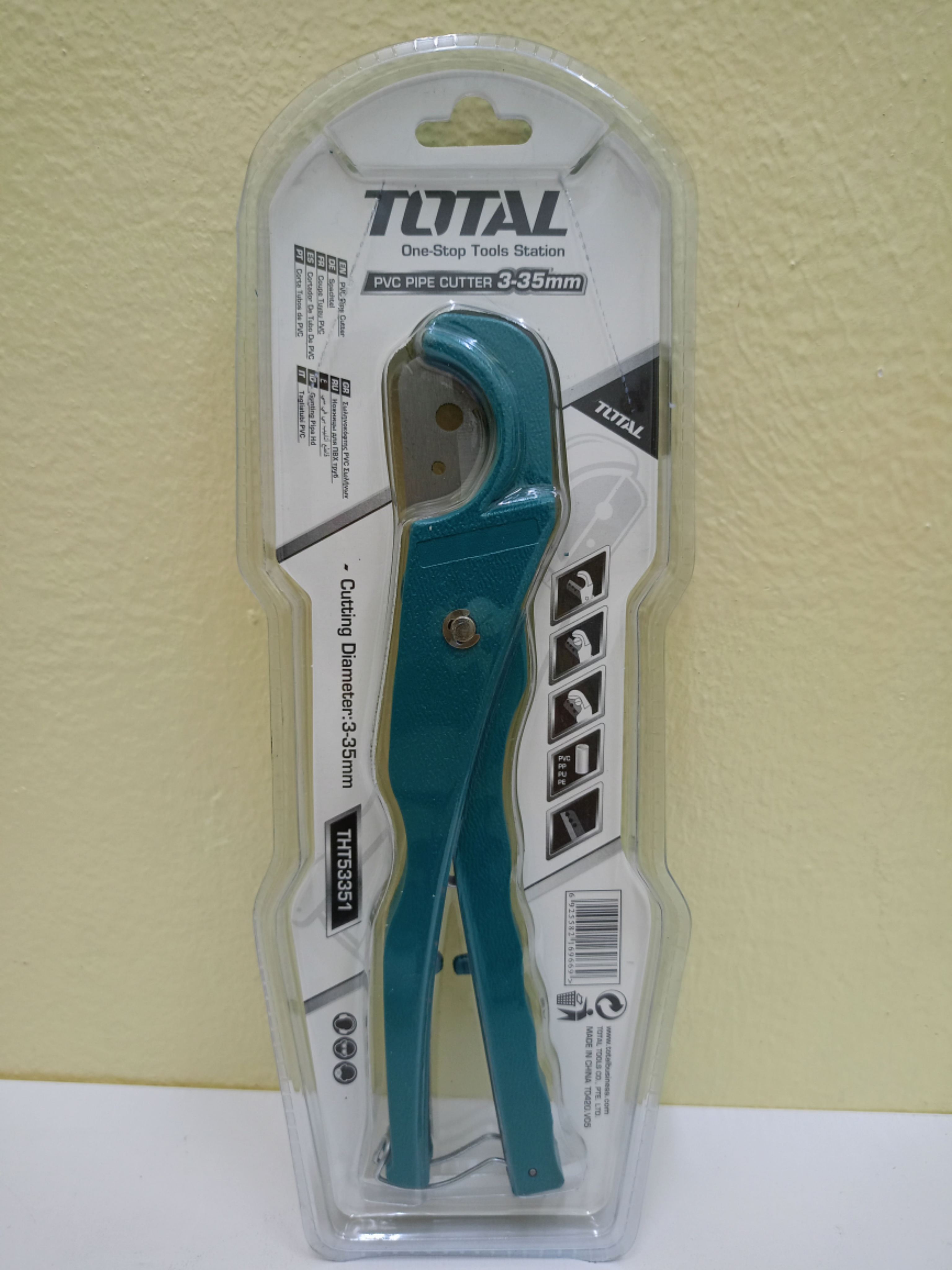 Original Total PVC Pipe Cutter THT53351 | Shopee Malaysia