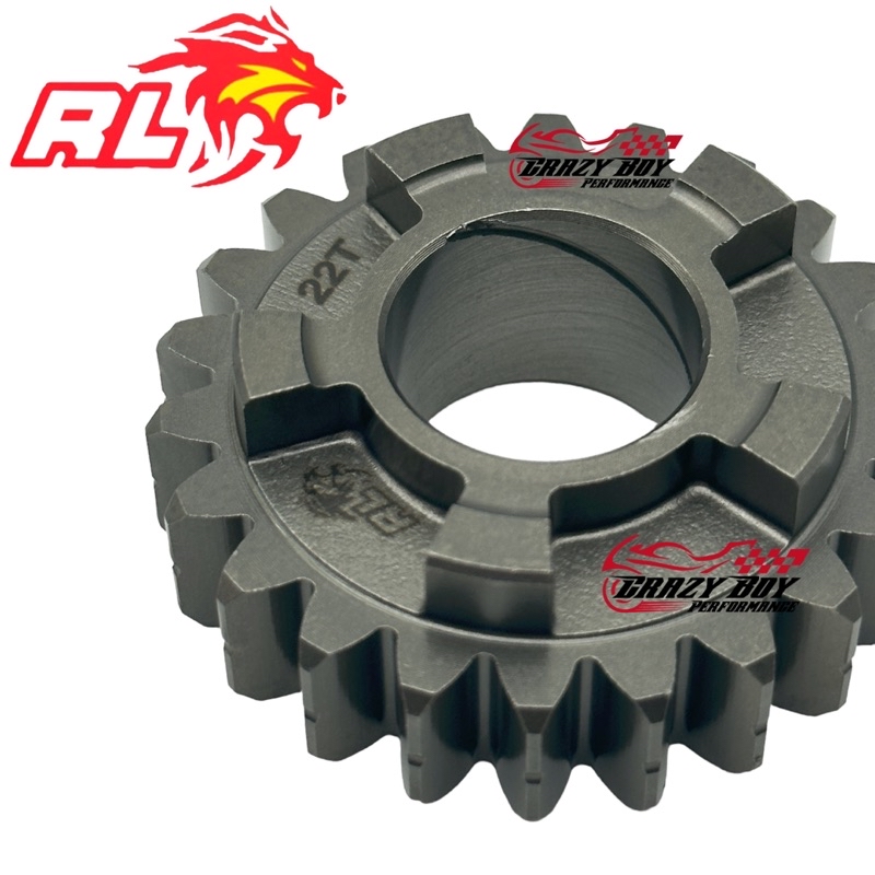 RED LEO RACING GEAR LC135 4S GEAR 4 21T Y15ZR GEAR 5 22T 100% ORIGINAL ...