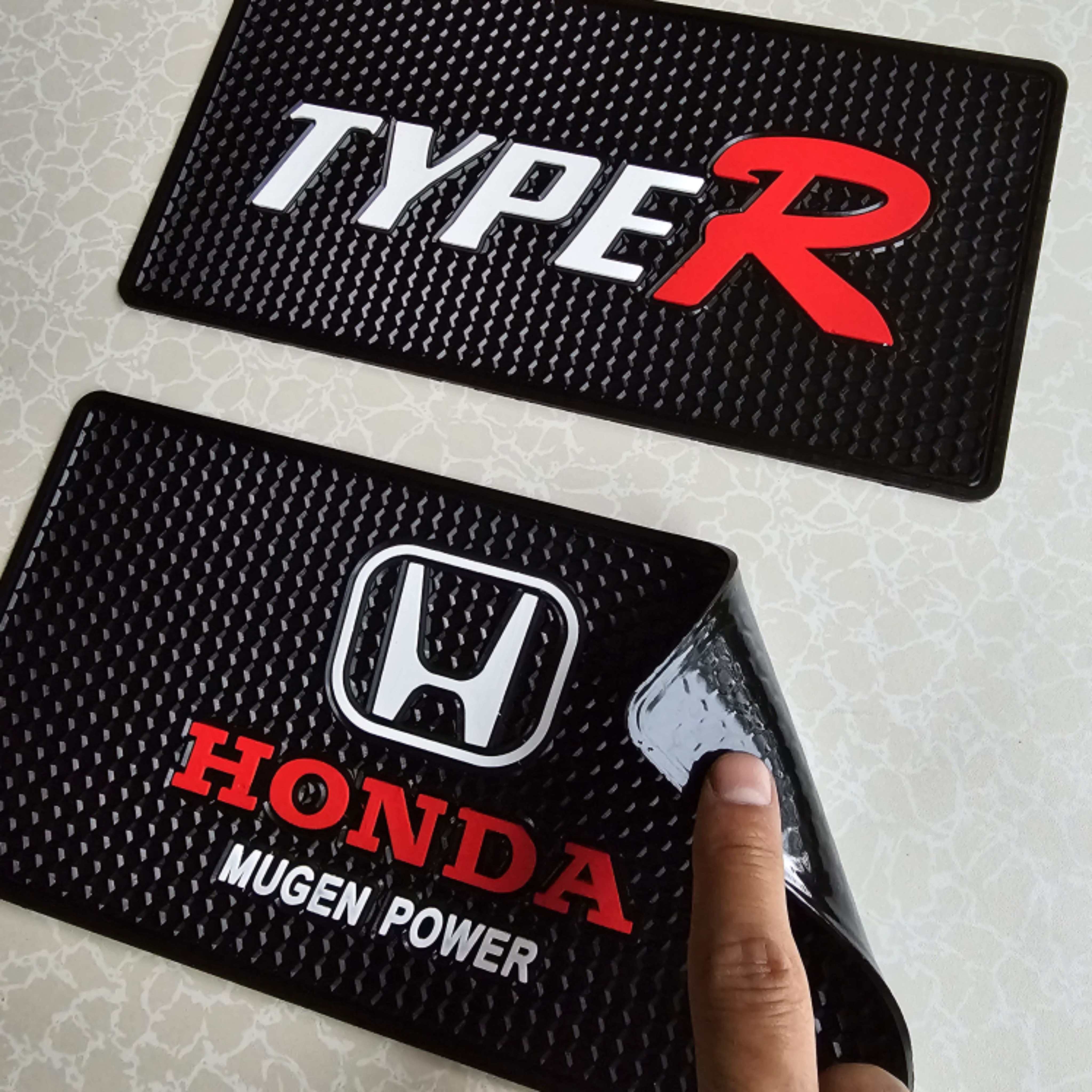 Honda / Type-R non-slip mat Sticky Pad Dashboard mat Silicone Rubber ...